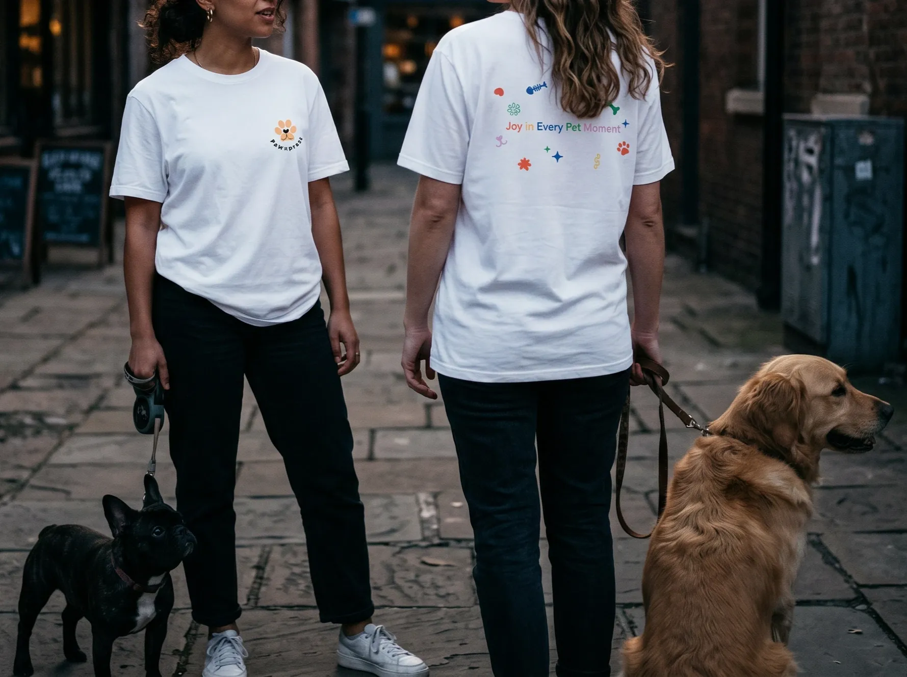 Pawxpress branded t-shirt — design one